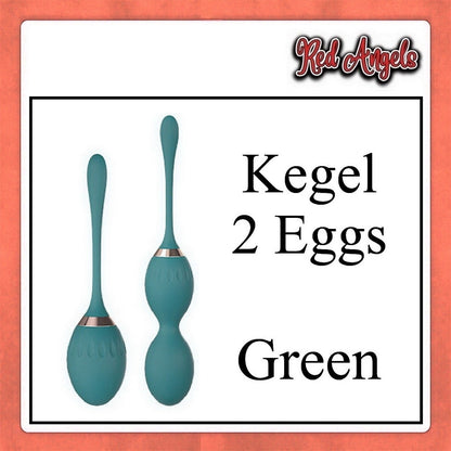 Red Angels Kegel Eggs Set 2 Ball 4 Warna