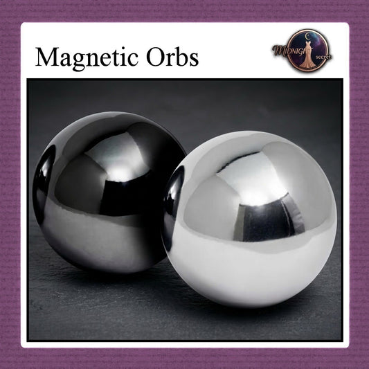 Midnight Magnetic Orbs - Sepasang Bola Magnet Stimulasi Kejut