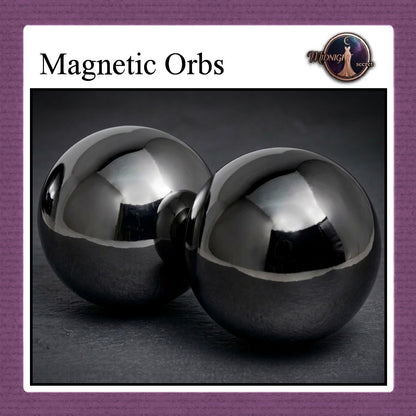 Midnight Magnetic Orbs - Sepasang Bola Magnet Stimulasi Kejut