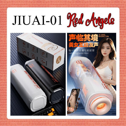 Red Angels Male Cup Mastubator Automatic Plus Charge JIUAI 01