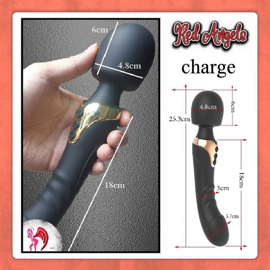 Red Angels Vibrator Microphone BIG Long Charge