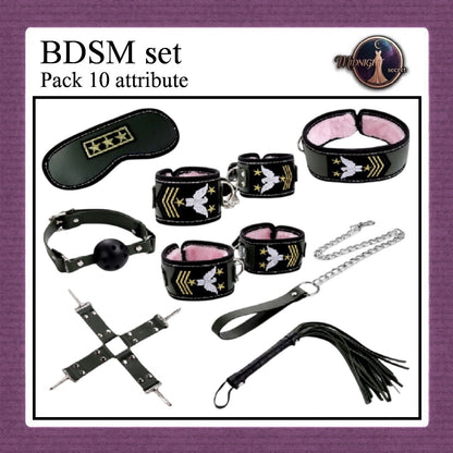 Midnight Set Premium BDSM Fashion Toys Seragam Tema Police Perawat Pramugari Militer