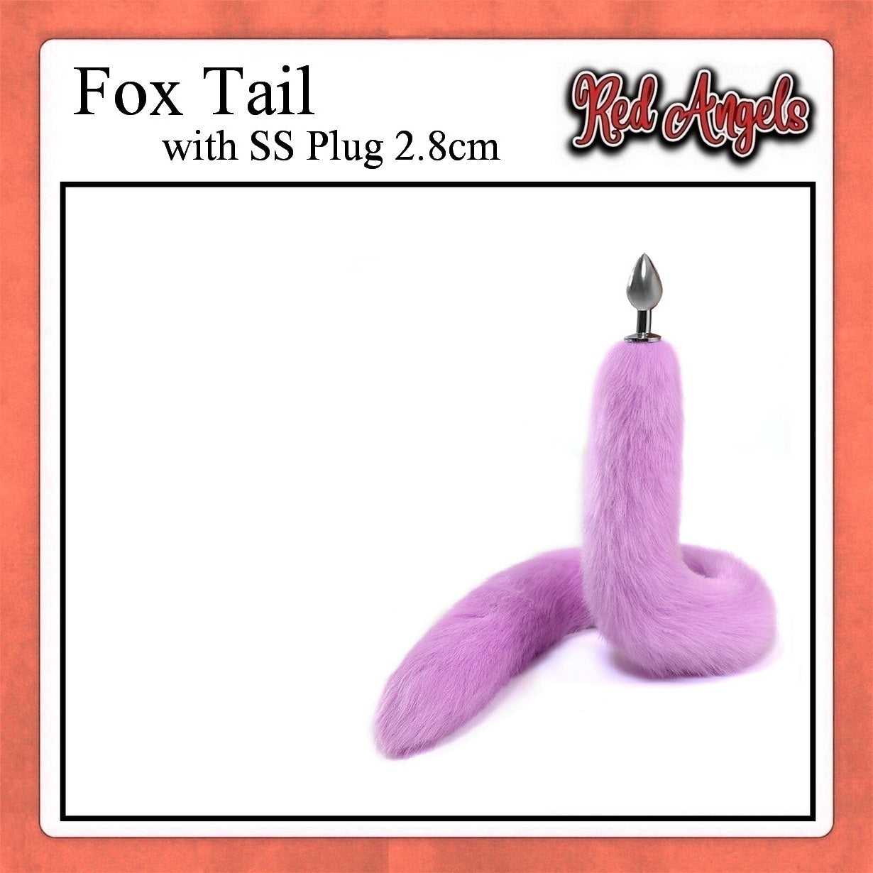 Red Angels Ekor Bulu Plus Plug Anal