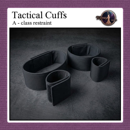 Midnight Tactical Cuffs - A class restraint - Aksesoris BDSM