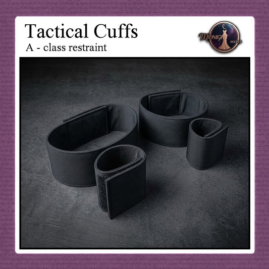 Midnight Tactical Cuffs - A class restraint - Aksesoris BDSM