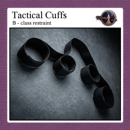 Midnight Tactical Cuffs - B class restraint - Aksesoris BDSM