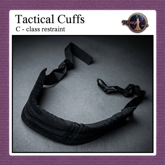 Midnight Tactical Cuffs - C class restraint - Aksesoris BDSM