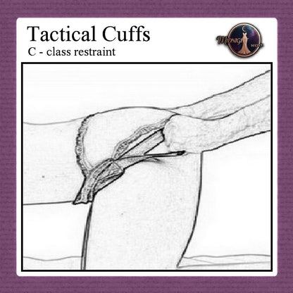 Midnight Tactical Cuffs - C class restraint - Aksesoris BDSM