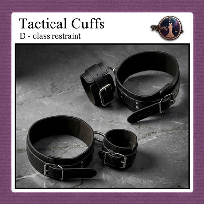 Midnight Tactical Cuffs - D class restraint - Aksesoris BDSM