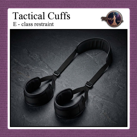 Midnight Tactical Cuffs - E class restraint - Aksesoris BDSM