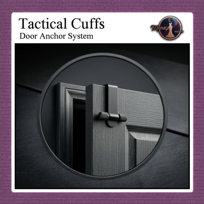 Midnight Tactical Cuffs - Door Anchor System - B class restraint - Aksesoris BDSM Pintu