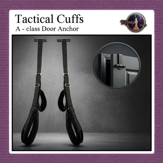 Midnight Tactical Cuffs - Door Anchor System - A class restraint - Aksesoris BDSM Pintu