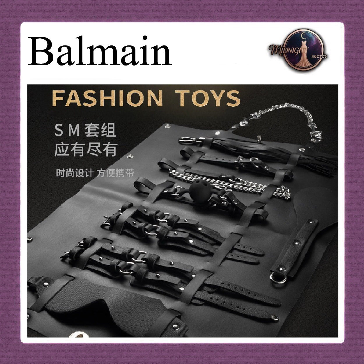 Midnight Set Premium BDSM Fashion Toys BALMAIN