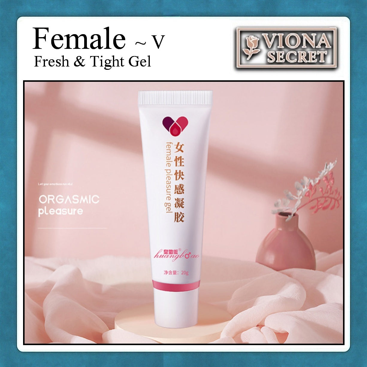 Viona Secret Female ~ V Fresh & Tight Gel - Gel Perawatan Intim Wanita Lubricating Leave-In