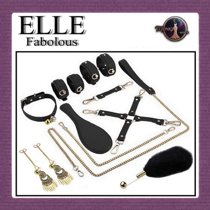 Midnight Set Premium BDSM Fashion Toys ELLE FABOLOUS