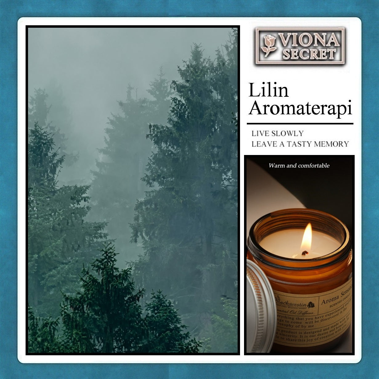 Lilin Aromaterapi Scented Candle Romantis , Wax 100gr / Pewangi Ruangan Aroma Relaksasi