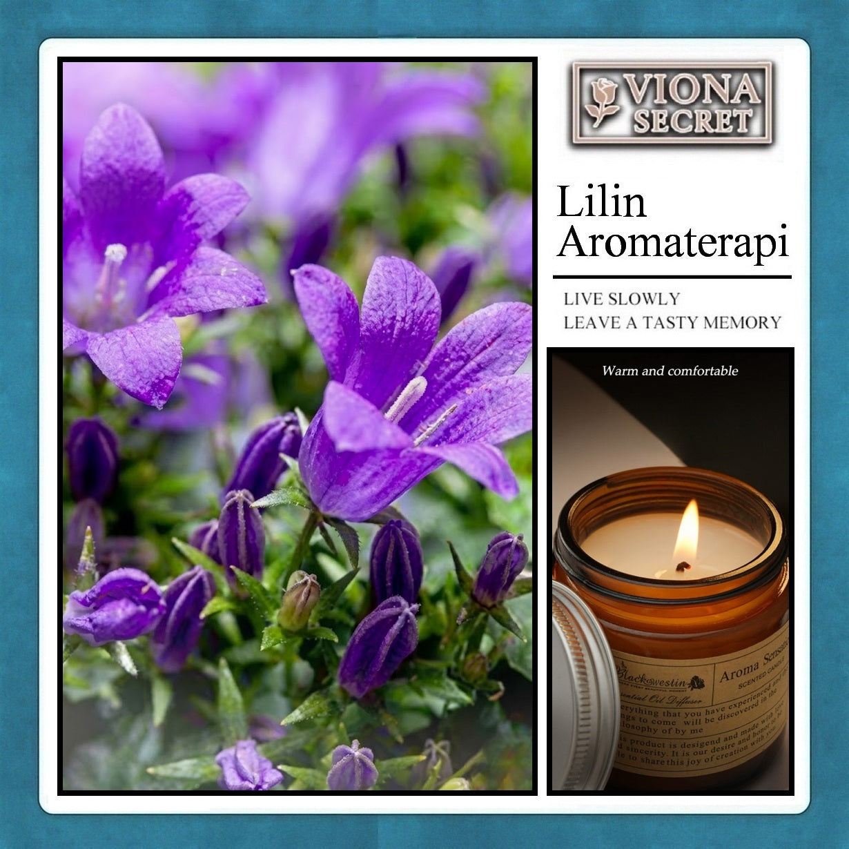 Lilin Aromaterapi Scented Candle Romantis , Wax 100gr / Pewangi Ruangan Aroma Relaksasi