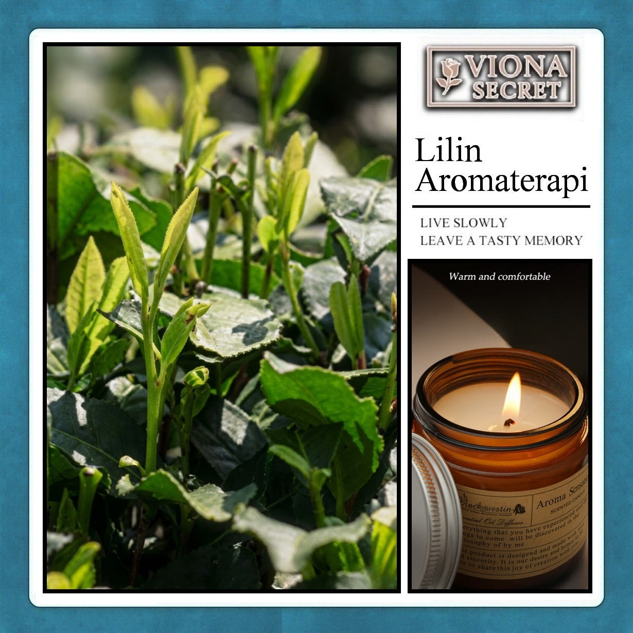 Lilin Aromaterapi Scented Candle Romantis , Wax 100gr / Pewangi Ruangan Aroma Relaksasi