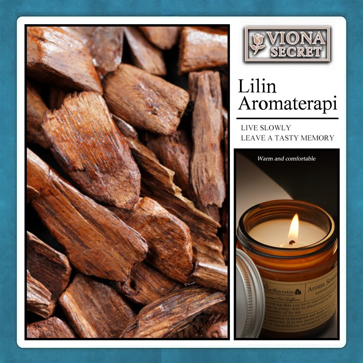 Lilin Aromaterapi Scented Candle Romantis , Wax 100gr / Pewangi Ruangan Aroma Relaksasi
