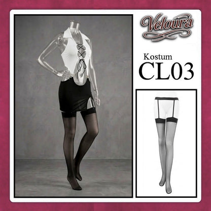 Veloura Pakaian Wanita Setelan Atas Bawah Baju Kostum Lingerie - CL03